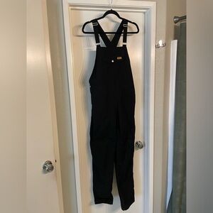 Fjällräven Vardag Dungarees size women’s M in black. Like new condition